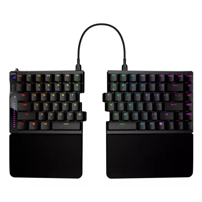 Πληκτρολόγιο ASUS ROG Falcata Gaming USB RF Wireless Bluetooth Μαύρο 75%