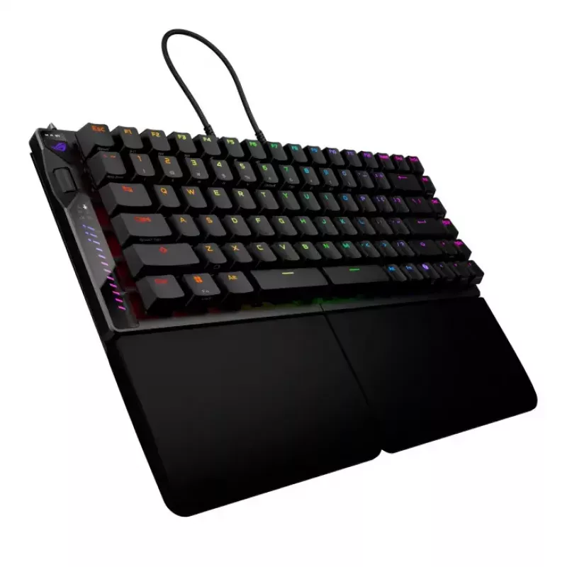 Πληκτρολόγιο ASUS ROG Falcata Gaming USB RF Wireless Bluetooth Μαύρο 75%