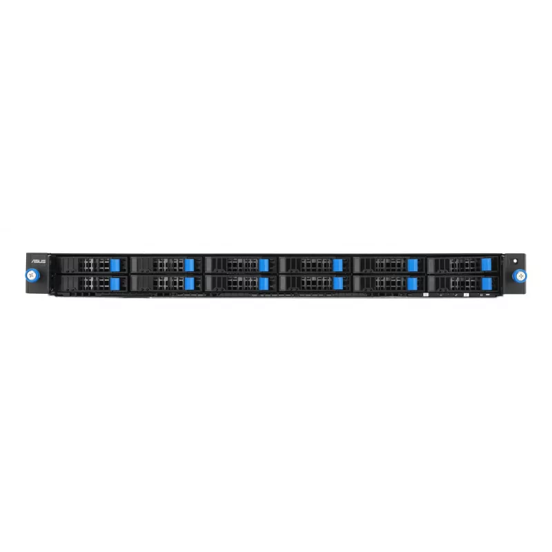 ASUS RS700-E12-RS12U Rack (1U) Μαύρο, Ατσάλι
