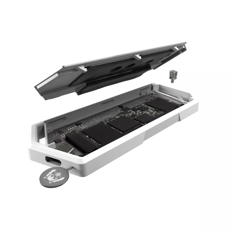 Θήκη SSD ASUS ROG Strix Arion Hatsune Miku Edition Λευκό M.2 PCIe USB Type-C 10 Gbit/s