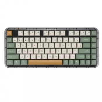ASUS Jelly75 KD201 Μηχανικό πληκτρολόγιο, 75% form factor, USB, RF Wireless και Bluetooth συνδεσιμότητα, Πολύχρωμο