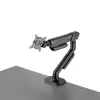 ASUS AAS01R 124,5 cm (49 ίντσες) Βραχίονας γραφείου Μαύρο