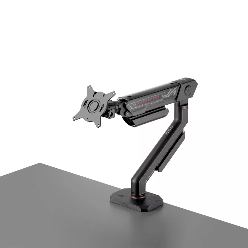 ASUS AAS01R 124,5 cm (49 ίντσες) Βραχίονας γραφείου Μαύρο