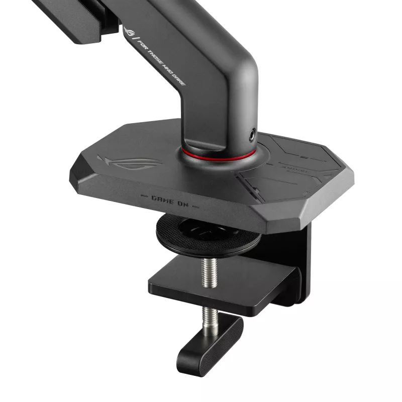 ASUS AAS01R 124,5 cm (49 ίντσες) Βραχίονας γραφείου Μαύρο