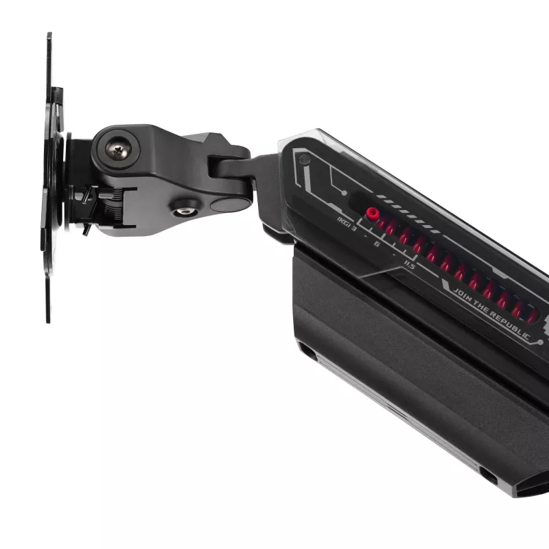 ASUS AAS01R 124,5 cm (49 ίντσες) Βραχίονας γραφείου Μαύρο