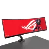 ASUS AAS01R 124,5 cm (49 ίντσες) Βραχίονας γραφείου Μαύρο