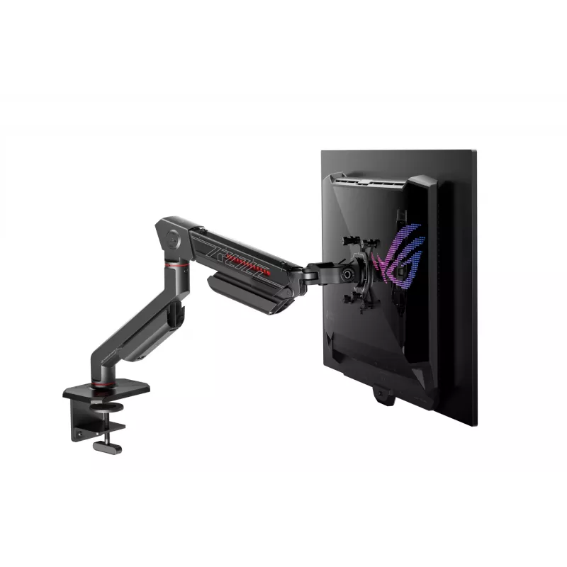 ASUS AAS01R 124,5 cm (49 ίντσες) Βραχίονας γραφείου Μαύρο