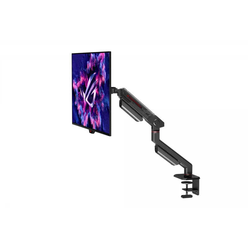 ASUS AAS01R 124,5 cm (49 ίντσες) Βραχίονας γραφείου Μαύρο