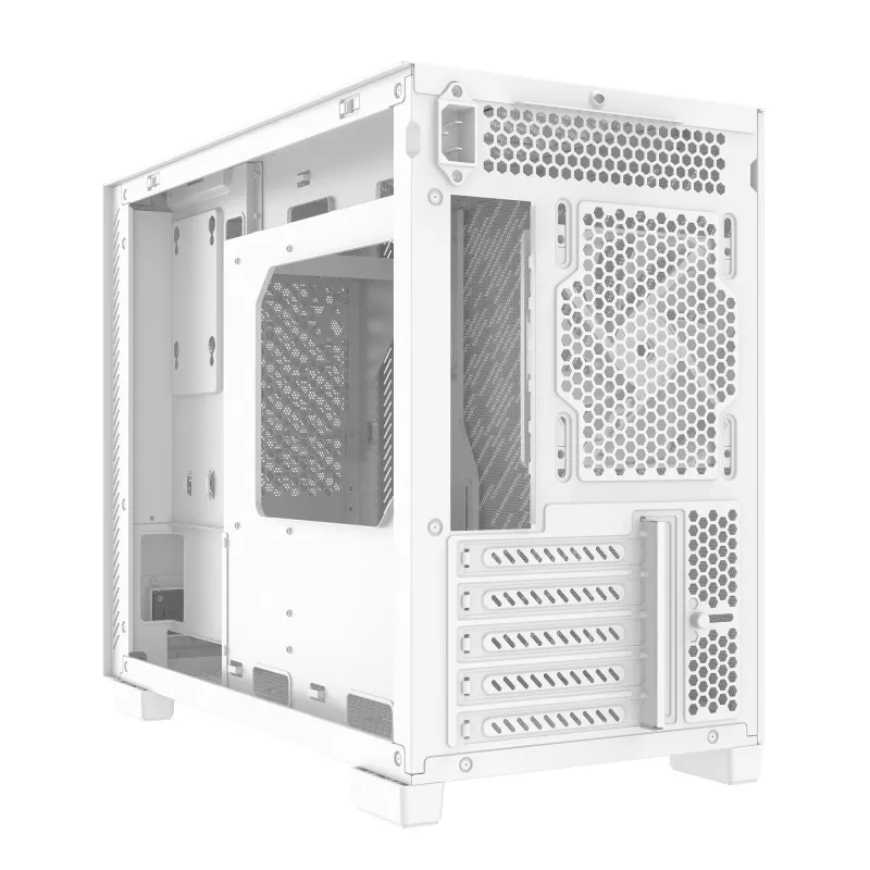 Κουτί MIDI-TOWER XPG VALOR AIR NANO - Λευκό, Midi Tower, PC, λευκό, micro ATX, Mini-ITX, SPCC, 17 cm
