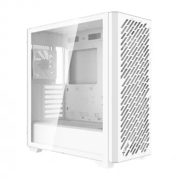 Κουτί Mid-Tower XPG VALOR AIR PRO, Midi Tower, PC, λευκό, ATX, EATX, micro ATX, Mini-ATX, SPCC, tempered glass, πολύχρωμο