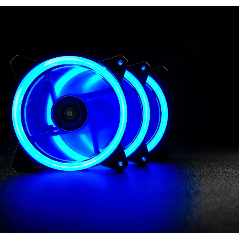 Ανεμιστήρας κουτιού Aerocool Rev RGB Pro 12 cm μαύρο