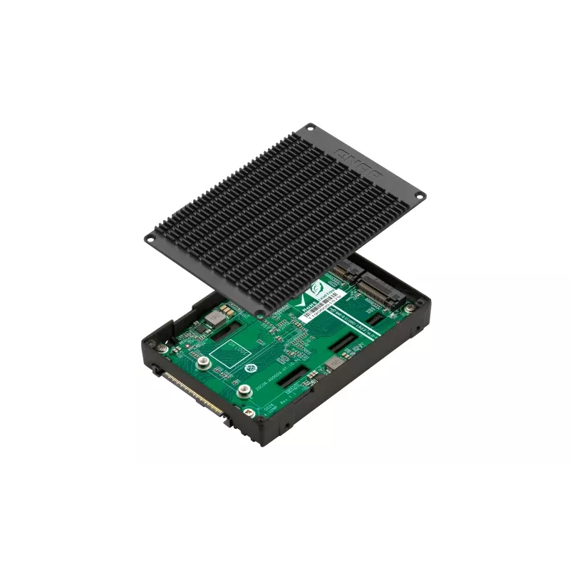 Θήκη αποθήκευσης QNAP QDA-U2MP θήκη SSD μαύρο M.2
