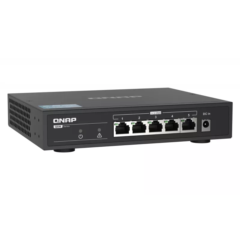 QNAP QSW-1105-5T Switch 5 θυρών Unmanaged, 5x 2.5GbE