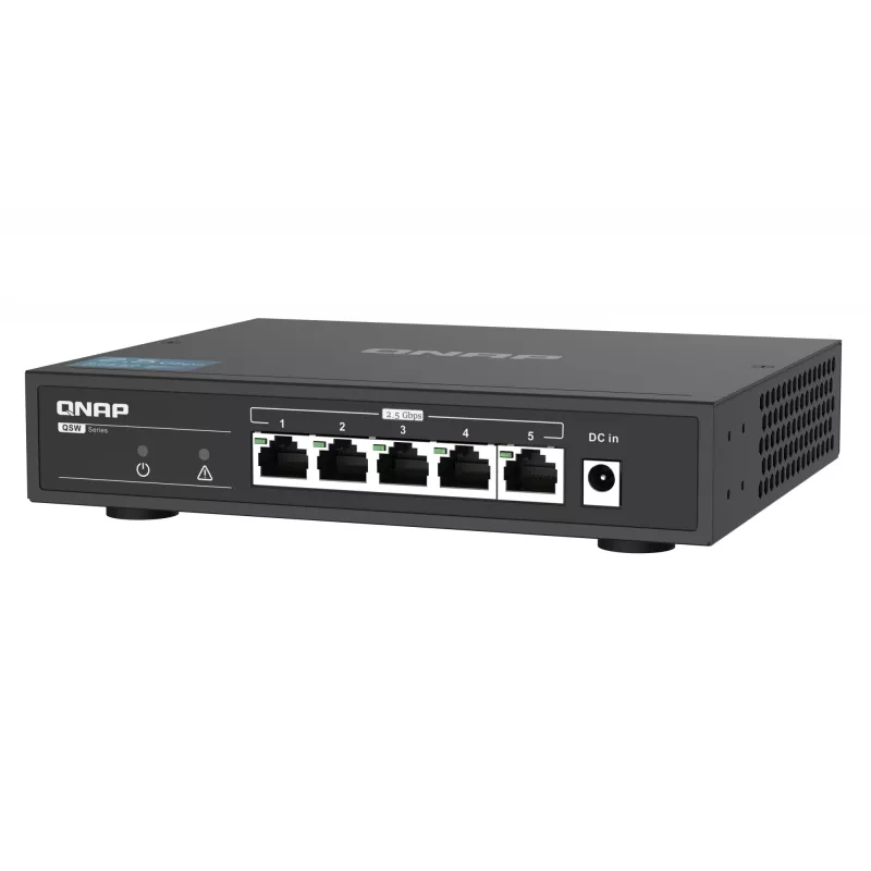 QNAP QSW-1105-5T Switch 5 θυρών Unmanaged, 5x 2.5GbE