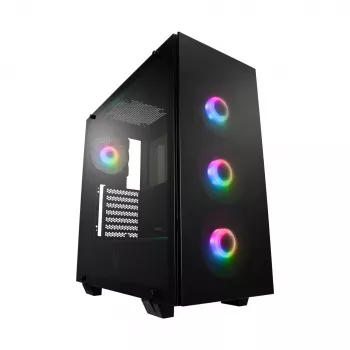 FSP CMT512 Midi Tower μαύρο