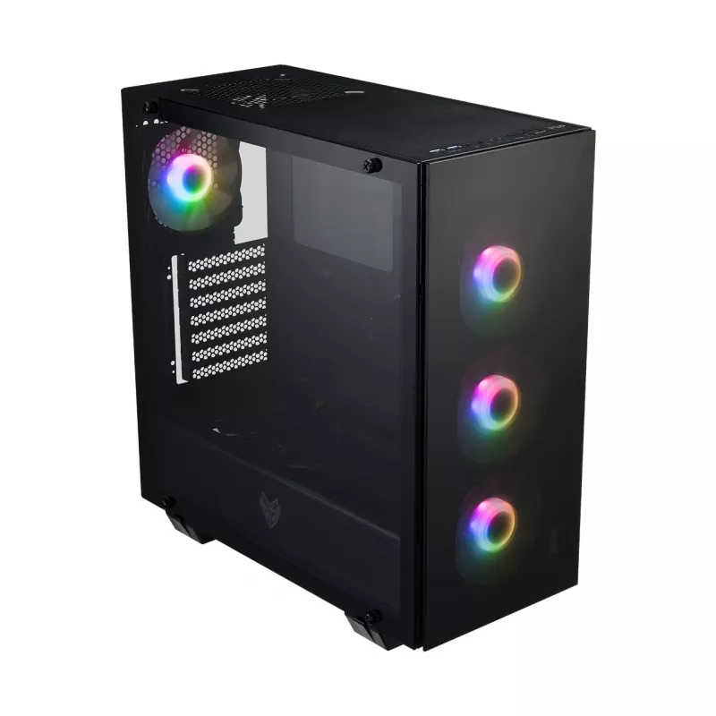 FSP CMT512 Midi Tower μαύρο