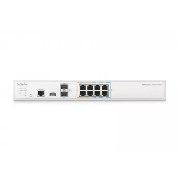 EnGenius Cloud Managed Security Gateway 2 x 2,5 GbE LAN & 6 x 2,5 GbE WAN & 2 SFP+ θύρες