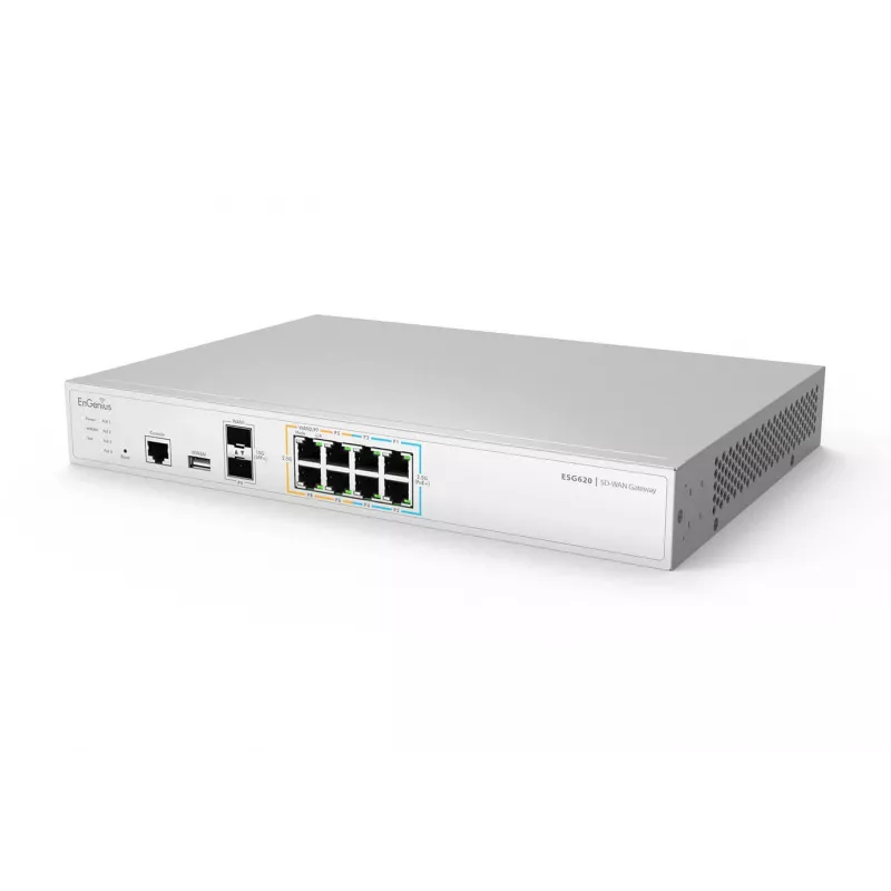 EnGenius Cloud Managed Security Gateway 2 x 2,5 GbE LAN & 6 x 2,5 GbE WAN & 2 SFP+ θύρες