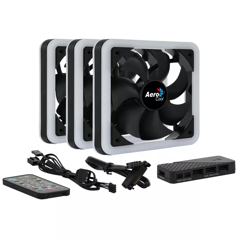 Aerocool Edge 14 Pro ανεμιστήρας κουτιού υπολογιστή 14 cm μαύρο