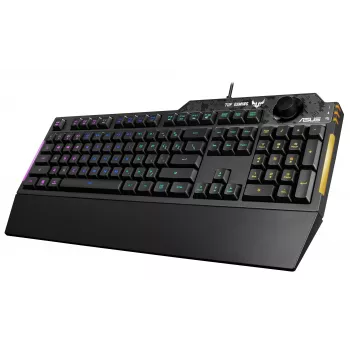 ASUS TUF Gaming K1 πληκτρολόγιο USB μαύρο Full-Size RGB LED