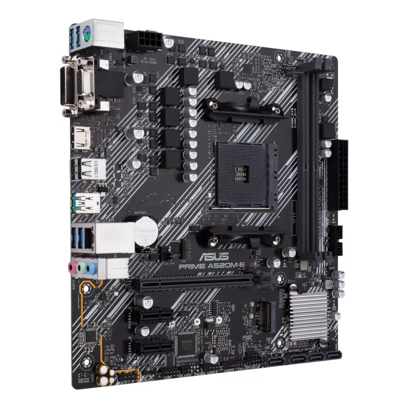 Μητρική κάρτα ASUS PRIME A520M-E/CSM, AMD A520, Socket AM4, micro ATX