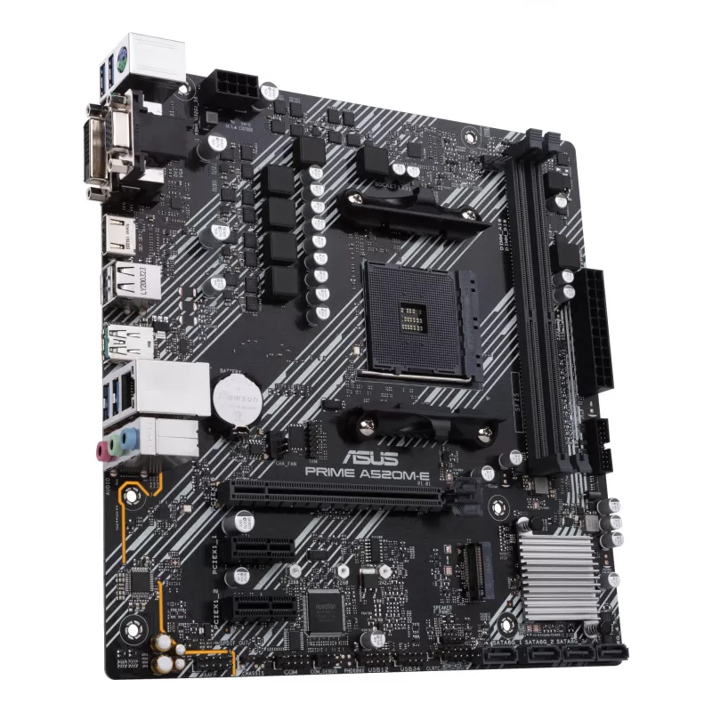Μητρική κάρτα ASUS PRIME A520M-E/CSM, AMD A520, Socket AM4, micro ATX