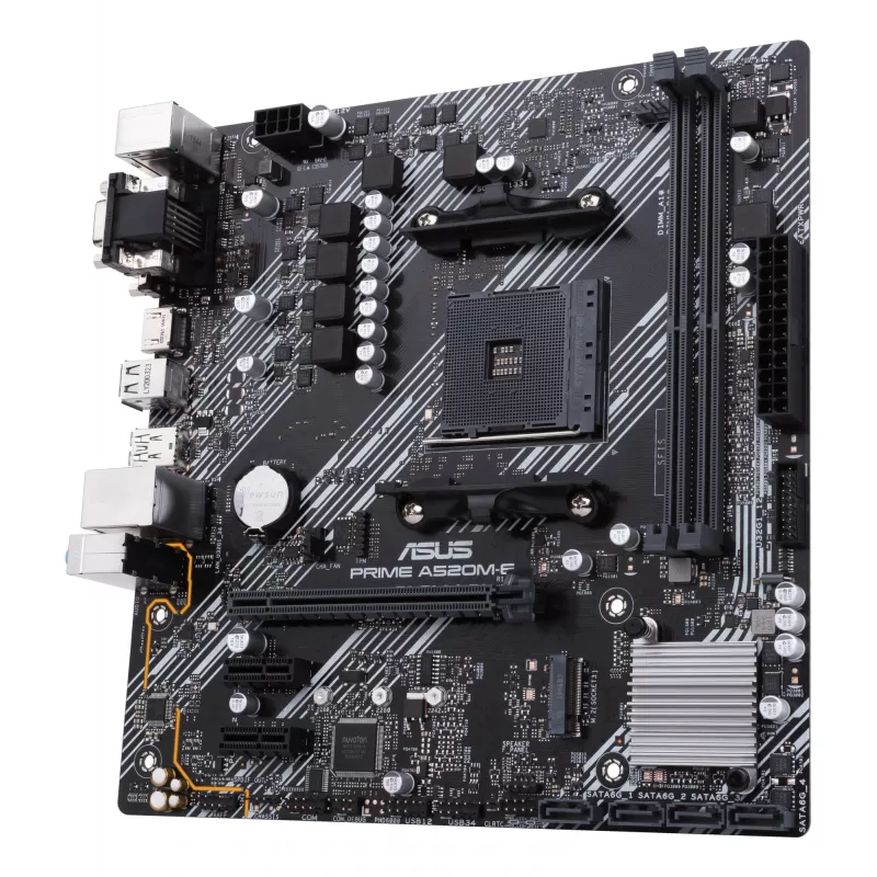 Μητρική κάρτα ASUS PRIME A520M-E/CSM, AMD A520, Socket AM4, micro ATX