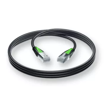 Καλώδιο δικτύου Zyxel ACCESSORY-ZZ0110F Cat6a, RJ-45 σε RJ-45, 1 m, μαύρο