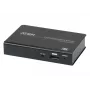 ATEN Splitter 2-Port 4K DisplayPort 1.2a, DisplayPort, 2x DisplayPort, 4096 x 2160 Pixel, μαύρο, μέταλλο, 4K Ultra HD