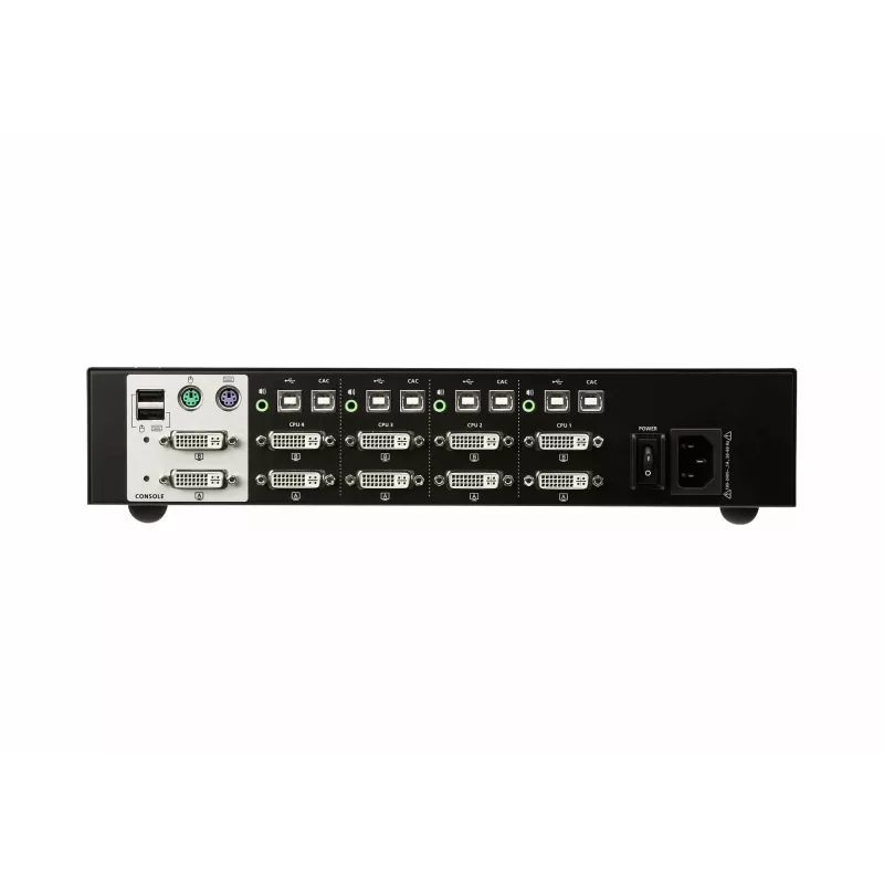 ATEN Διακόπτης KVM ασφαλείας 4-Port USB DVI Dual Display