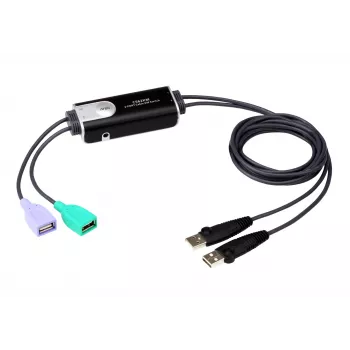 KM Switch ATEN 2-Port USB Boundless Καλώδιο CS62KM