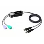KM Switch ATEN 2-Port USB Boundless Καλώδιο CS62KM