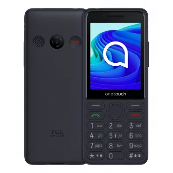 TCL OneTouch 4042S Dual-SIM τηλέφωνο με βάση φόρτισης, γκρι
