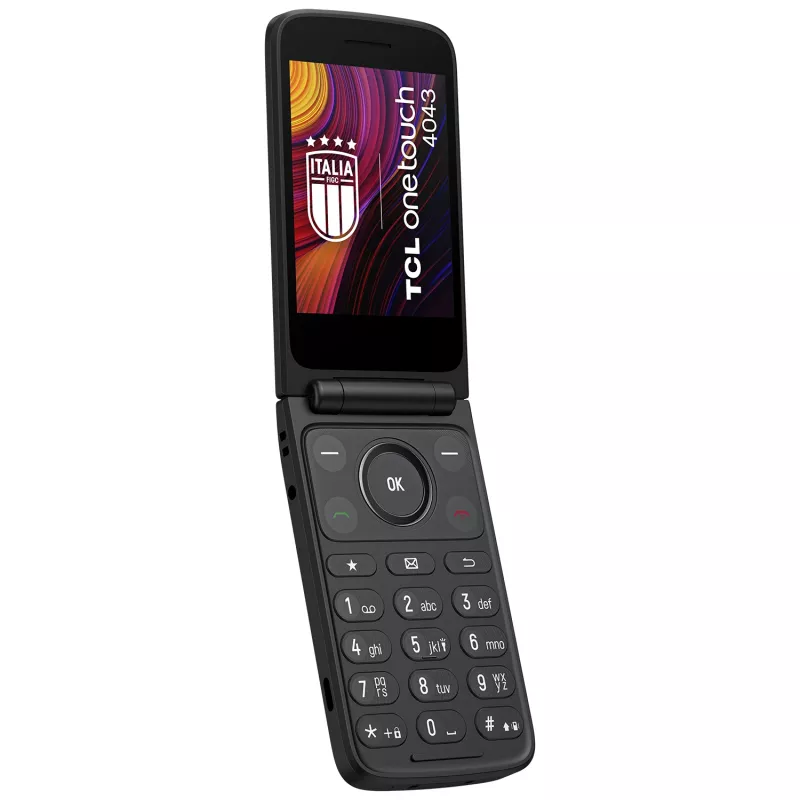 TCL OneTouch 4043 8,13 cm (3,2 ίντσες) 130,6 g Γκρι Τηλέφωνο
