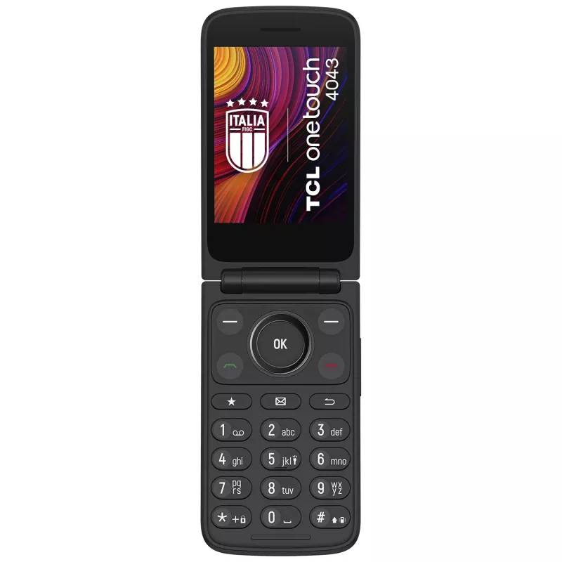 TCL OneTouch 4043 8,13 cm (3,2 ίντσες) 130,6 g Γκρι Τηλέφωνο