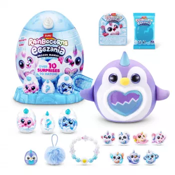 Λούτρινο παιχνίδι Zuru Rainbocorns Eggzania Frozen Mania — Λούτρινο ζωάκι, πολύχρωμο, από 3 ετών