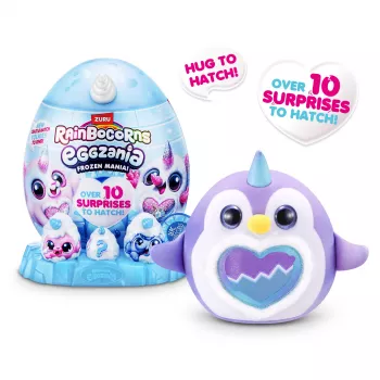 Λούτρινο παιχνίδι Zuru Rainbocorns Eggzania Frozen Mania — Λούτρινο ζωάκι, πολύχρωμο, από 3 ετών