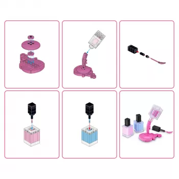 MAX Build more Premium Beauty Συλλογή τουβλάκια, Τουβλάκια, 8 έτη, Πλαστικό, 169 τεμ., 197 g