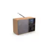 Philips TAR5505/10 Ραδιόφωνο φορητό Ψηφιακό Μαύρο, Γκρι, Ξύλο