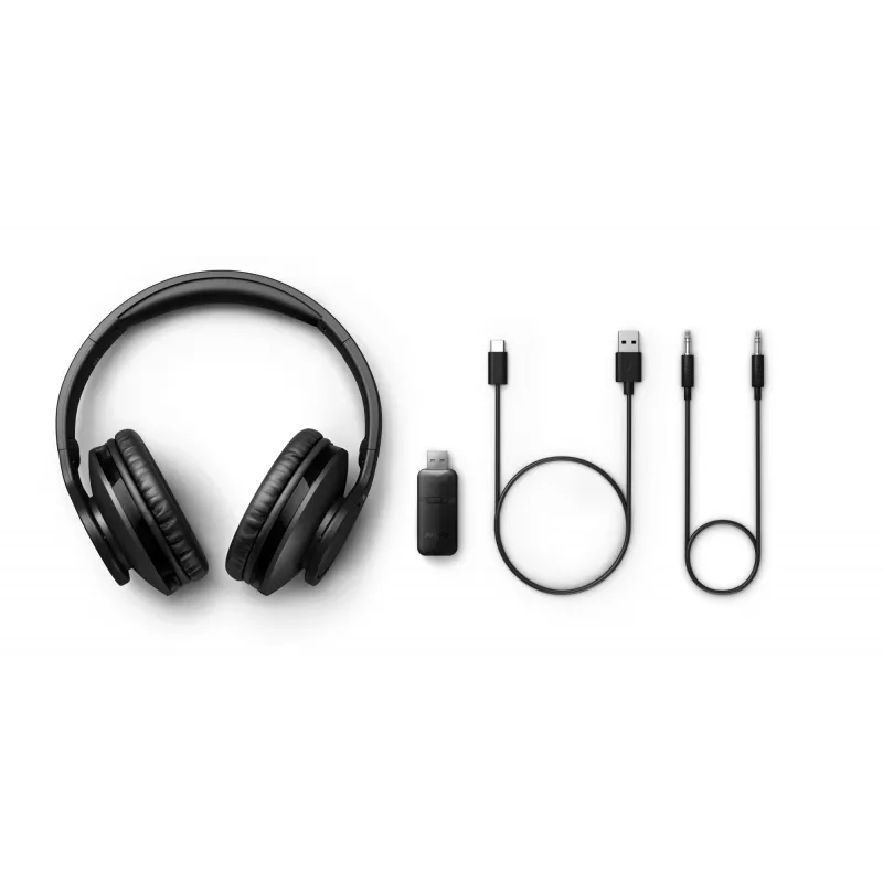 Philips 6000 series TAH6206BK/00 ακουστικά ασύρματα head-band μουσική Bluetooth μαύρο