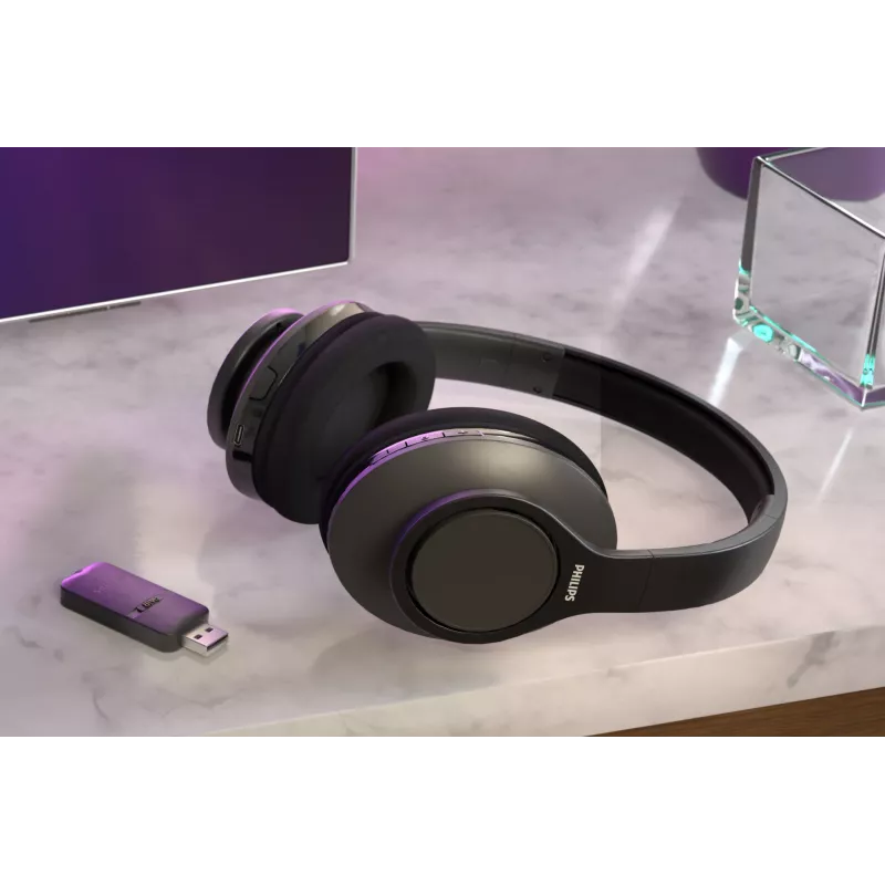 Philips 6000 series TAH6206BK/00 ακουστικά ασύρματα head-band μουσική Bluetooth μαύρο