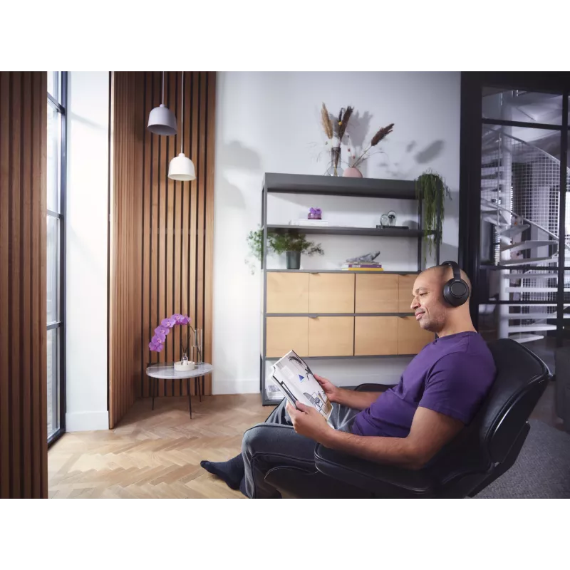 Philips 6000 series TAH6206BK/00 ακουστικά ασύρματα head-band μουσική Bluetooth μαύρο