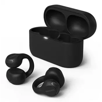 Philips 2000 series TAQ2000BK ακουστικά True Wireless Stereo (TWS) earclip, open-ear κλήσεις/μουσική Bluetooth μαύρο