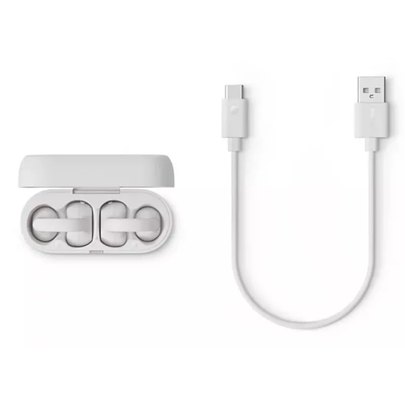 Philips 2000 series TAQ2000WT ακουστικά True Wireless Stereo (TWS) earclip, open-ear κλήσεις/μουσική Bluetooth λευκό