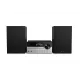 Μικροσύστημα ήχου σπιτιού Philips TAM4205M2/12 — 80 W RMS, ηχεία 2 δρόμων, Bluetooth, FM, ένδειξη LED, συρτάρι φόρτωσης δίσκου (μαύρο/ασημί)