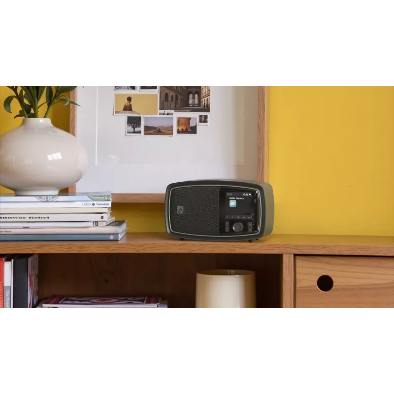 Philips TAV2000DB φορητό αναλογικό & ψηφιακό μαύρο