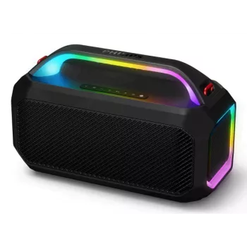 Φορητό σύστημα ηχείων 2.1 Philips TAS7000EB μαύρο, 50 W RMS, 2.0 κανάλια, Bluetooth, USB-C