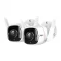 TP-Link Tapo Outdoor Security Wi-Fi Camera, κάμερα ασφαλείας IP, εξωτερικού χώρου, ενσύρματη & ασύρματη, CE, NCC, επιτοίχια τοποθέτηση, λευκό