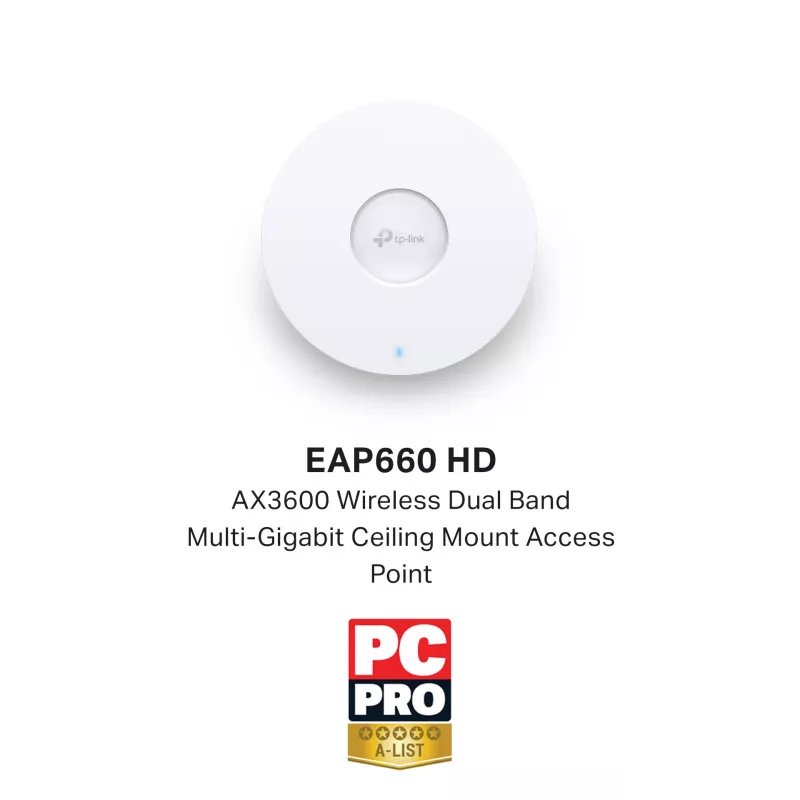 TP-Link Omada AX3600 ασύρματο dual band multi-gigabit access point τοποθέτησης οροφής