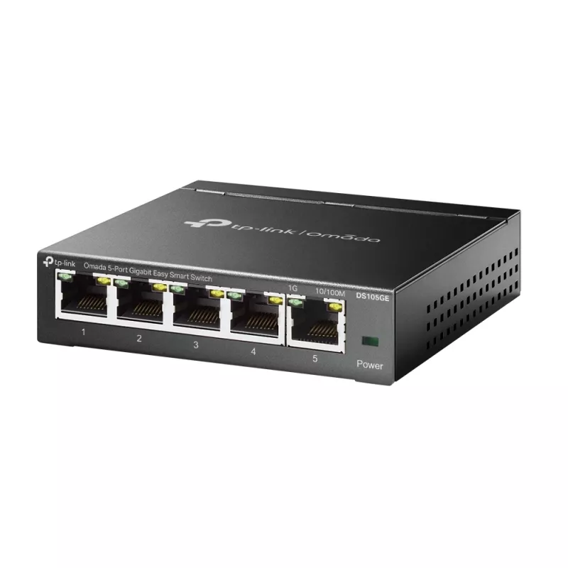 TP-Link Omada DS105GE switch δικτύου managed L2 Gigabit Ethernet (10/100/1000) μαύρο